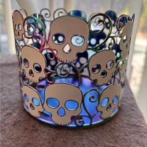 Iridescent Skull 3-wick Candle Holder by Bath & Body Works